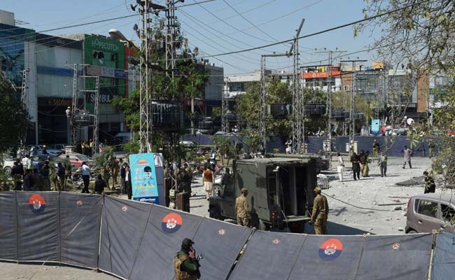 lahore bomb blast afp
