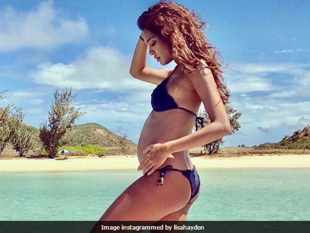 640px x 480px - Lisa Haydon Flaunts Her Baby Bump On An All-Girls Holiday