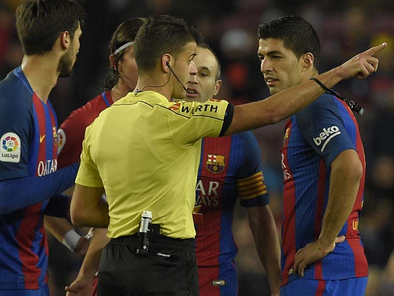 Luis Suarez Sent-Off as Barcelona oust Atletico Madrid to Reach Copa Del Rey Final