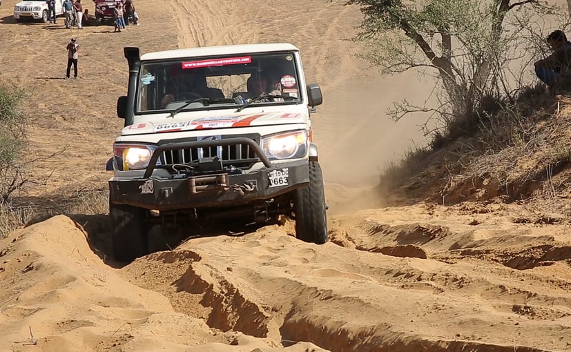 mahindra bolero at the 2017 rajasthan great escape