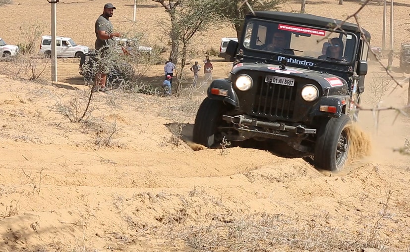 mahindra thar at 2017 rajasthan great escape