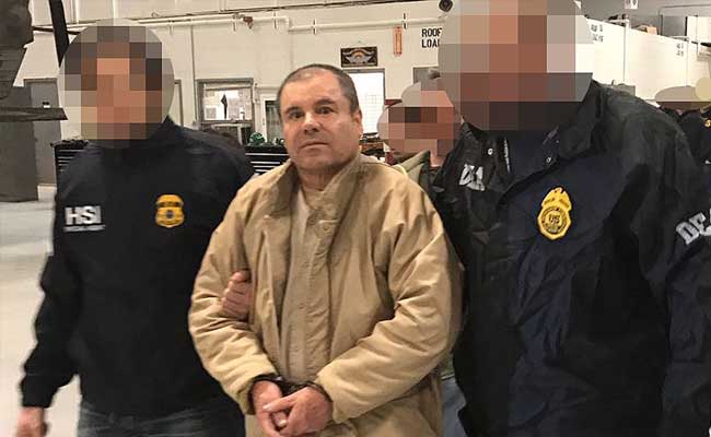 Wife Turns Out To Support Mexican Drug Lord 'El Chapo' In New York Court