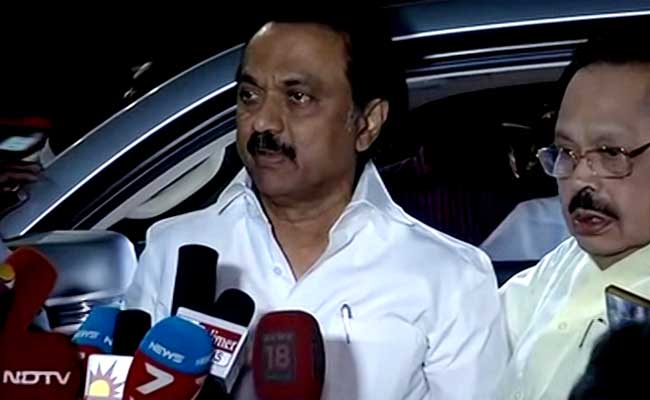 MK Stalin Criticises Poll Body For Not Announcing Tamil Nadu By-Polls