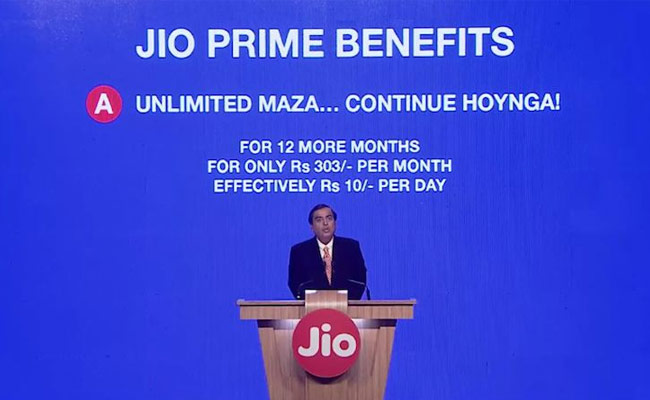 रिलायंस जियो 4जी (Reliance Jio 4G) का पहला टैरिफ प्लान, 10 रुपये रोजाना वाला प्राइम ऑफर