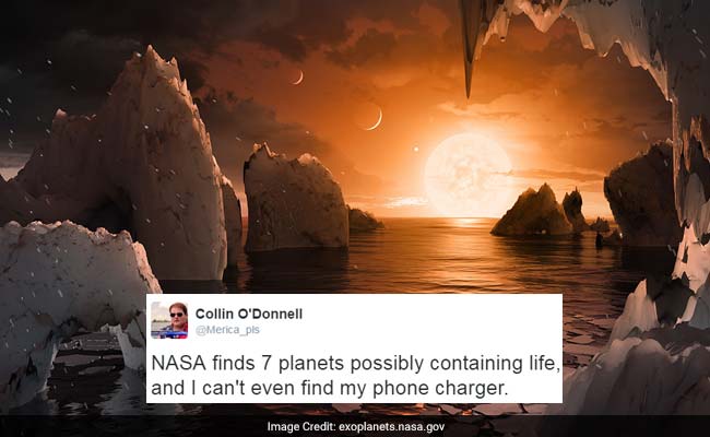 The Funniest Twitter Reactions To NASA's Discovery Of 7 Earth-Like Planets