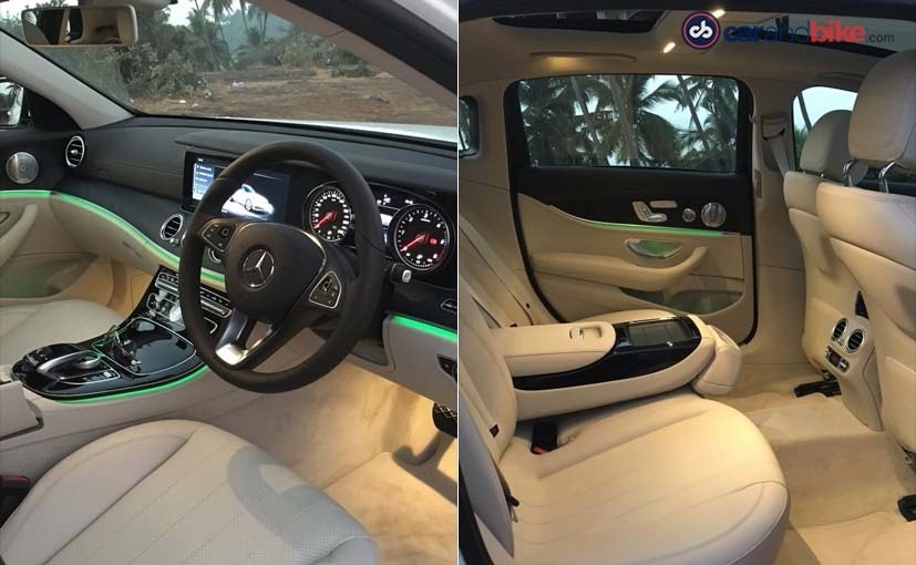 New Mercedes-Benz E-Class Ambient Lighting Green