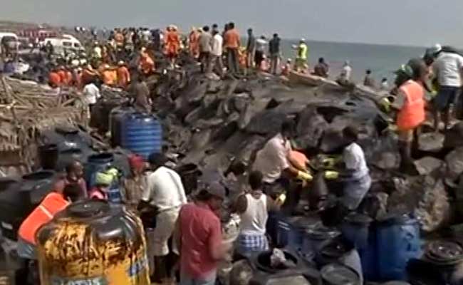 Chennai Oil Spill: 90 Per Cent Sludge In Affected Regions Removed, Says Panneerselvam