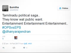 Tamil Nadu's #OPSvsEPS Saga Has Twitter In Splits