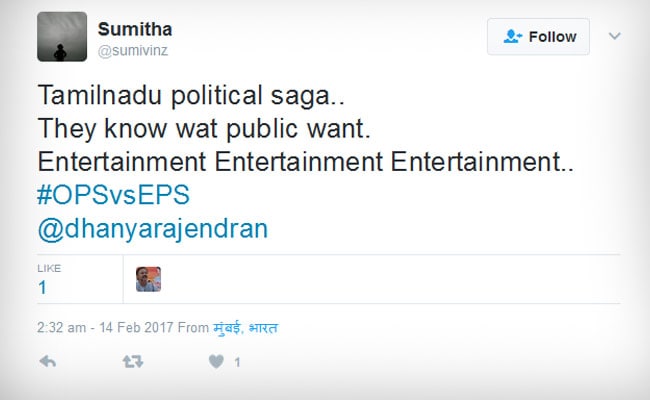 Tamil Nadu's #OPSvsEPS Saga Has Twitter In Splits