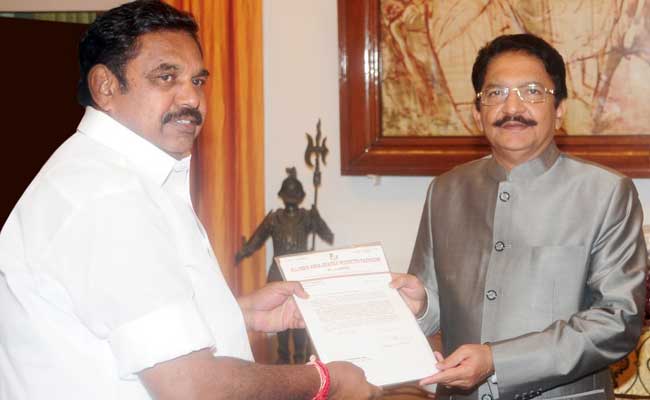 Governor C Vidyasagar Rao May Invite Sasikala Pick, E Palaniswami To Form Government: Sources