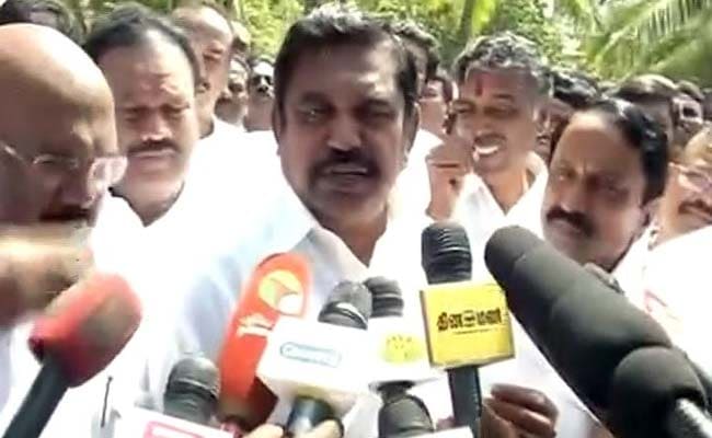 E Palanisamy As Chief Minister No 3 In 2 Months? Meets Governor