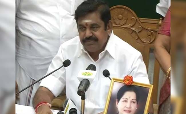 Free Food Will Be Home Delivered For Elderly: Tamil Nadu Chief Minister