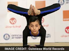 Bend It Like Him: Palestinian 'Spider Boy' Sets Guinness World Record