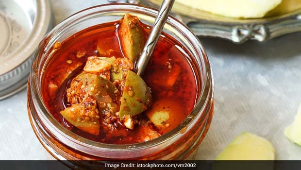 South Indian Lemon Pickle Recipe By Niru Gupta Ndtv Food