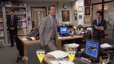 pizza party gif