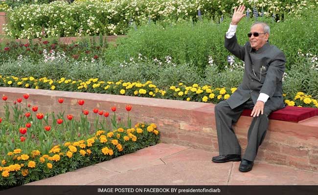 President Pranab Mukherjee Inaugurates Rashtrapati Bhavan's Annual 'Udyanotsav'