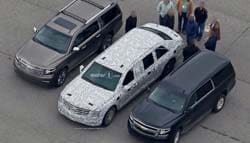 Trump's New Presidential Cadillac Limousine Spied; Looks Almost Ready For Duty