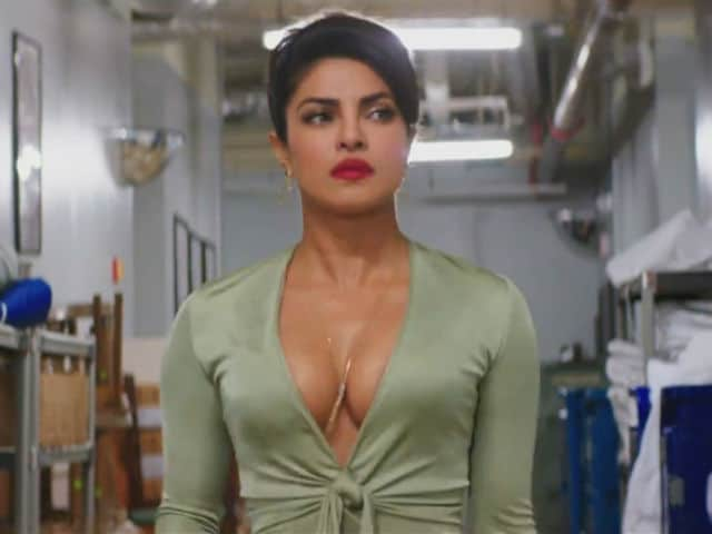 Baywatch Poster Priyanka Chopra Wears Something Red Its Not What You 