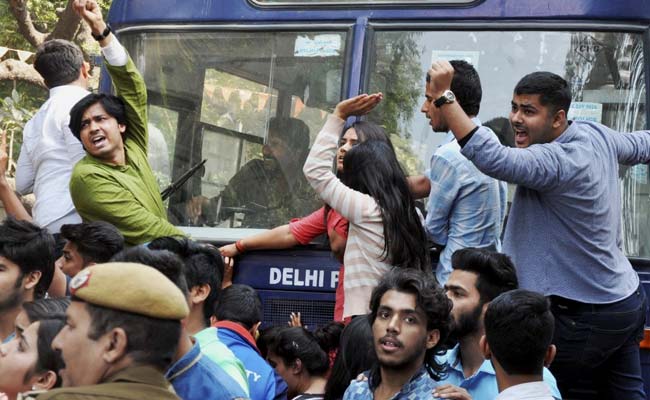 My Heart Bleeds When Ramjas College Bleeds, Want Peace, Says Principal