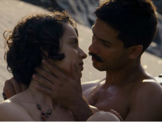 Kangana Ranaut On Kissing Shahid Kapoor And Intimate Scenes