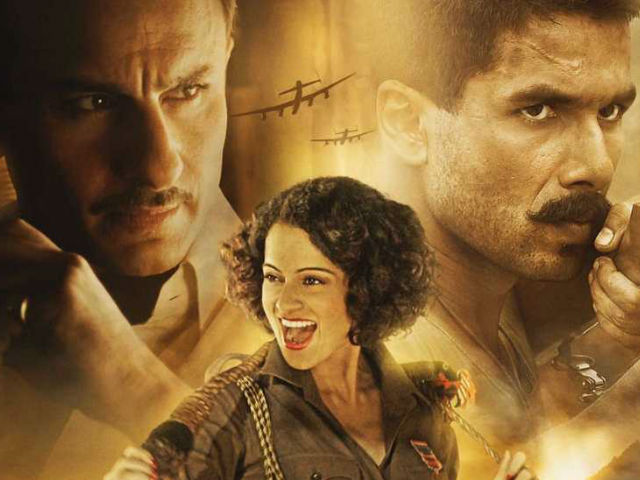 <I>Rangoon</i> Preview: Kangana Ranaut, Shahid Kapoor, Saif Ali Khan In Tale Of Wartime Passion