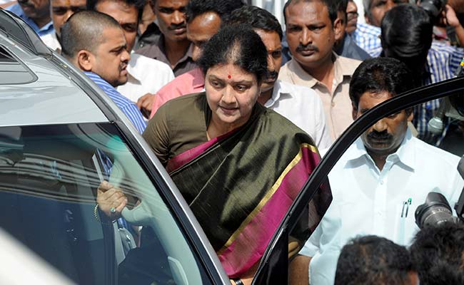 VK Sasikala Gets 4-Year Jail Term For Corruption, Can't Be Chief Minister