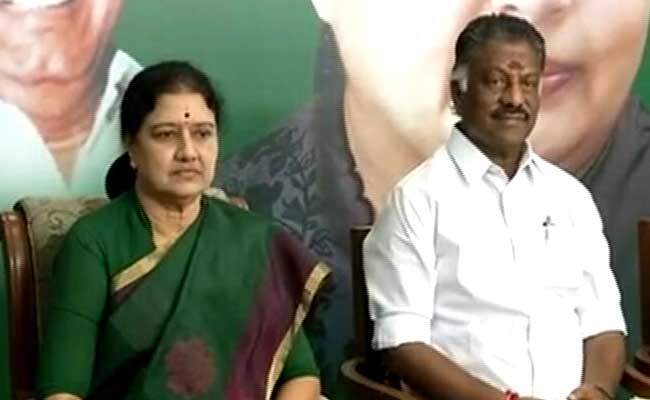 Panneerselvam A 'Loyal Brother', Says Incoming Tamil Nadu Chief Minister VK Sasikala