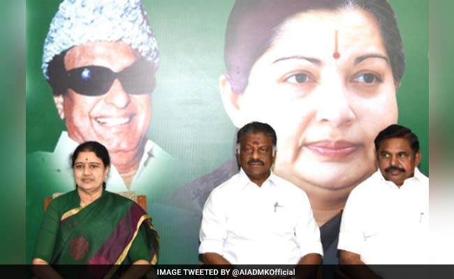 VK Sasikala Elected General Secretary In Violation Of Norms: Panneerselvam Camp To Poll Panel