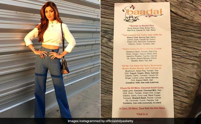 On The Menu At Google's Indian Restaurant: A Special Shilpa Shetty Playlist