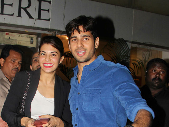 <I>Reload</i> Done.  Sidharth Malhotra And Jacqueline Share Pics