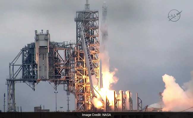 SpaceX Launches Rocket From Historic NASA Pad In Florida