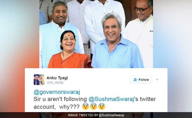 Sushma Swaraj's Husband Has The Best Responses To Tweets About His Wife