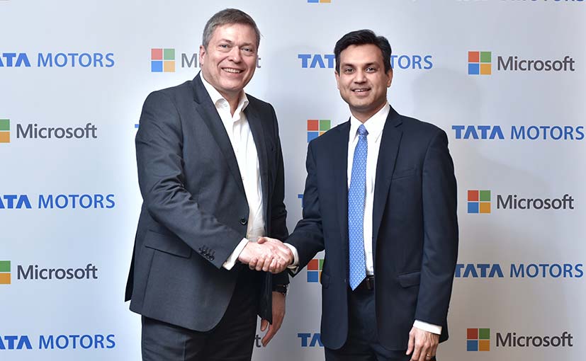 tata motors microsoft