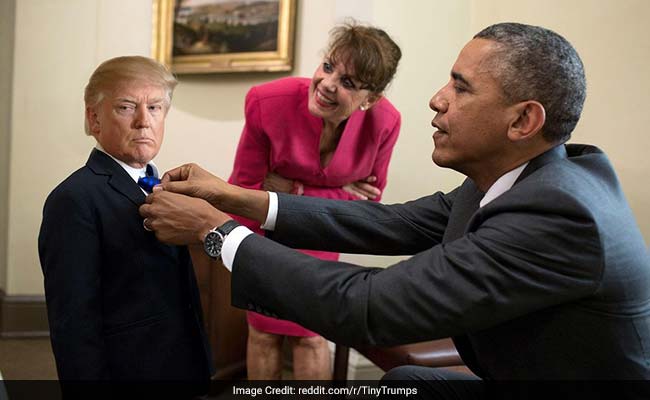 Honey, I Shrunk The President. ROFL 'Tiny Trump' Memes Win The Internet