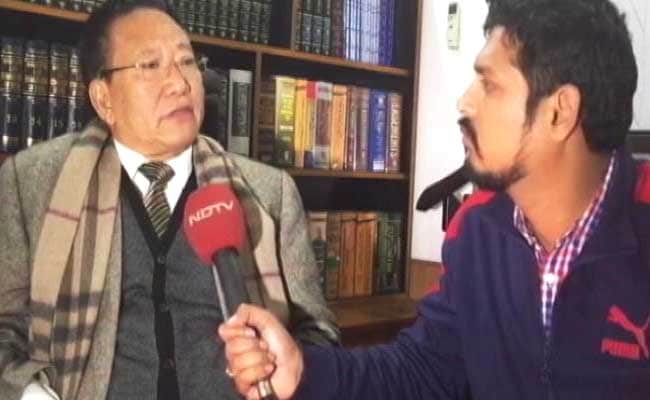 Nagaland crisis: Shurhozelie Liezietsu To Take Over As Nagaland CM, T R Zeliang In Delhi