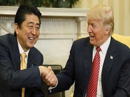 Donald Trump Says US Is With Japan '100 Percent' After North Korea Missiles: PM Shinzo Abe Donald Trump Says US Is With Japan '100 Percent' After North Korea Missiles: PM Shinzo Abe