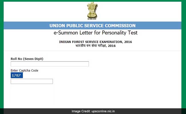 Indian Forest Service IFS 2016 Pesonality Test / Interview Call Letters Released; Download Now