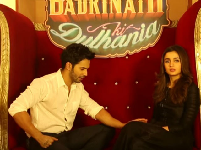 <i>Badrinath Ki Dulhania</I>, The Only Film Varun Dhawan 'Hasn't Touched The Heroine' Alia Bhatt