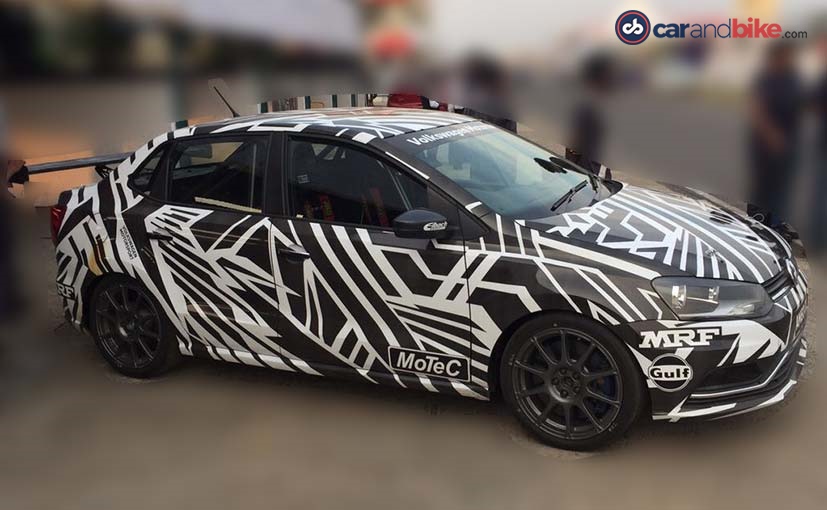 Volkswagen Ameo R Cup Racecar Spied
