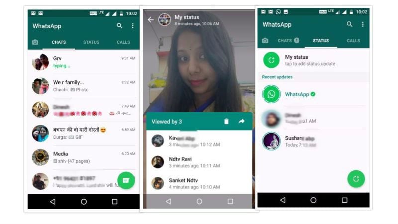 व्हाट्सऐप का नया स्टेटस फ़ीचर अब भारत में सभी यूज़र के लिए उपलब्ध