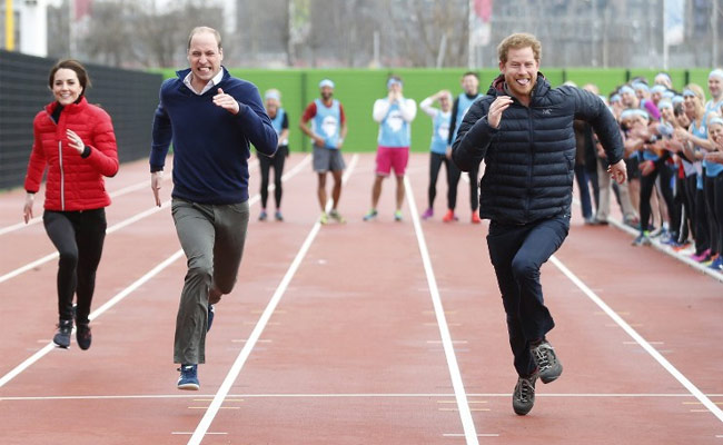 Prince William, Prince Harry And Kate Middleton Run Charity Race. Who Wins?