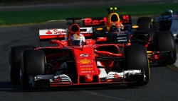 Ferrari's Vettel Masters Hamilton To Win Australian GP