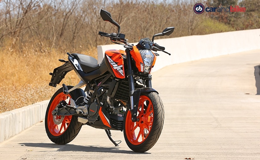 Ktm duke 200 on sale old model price