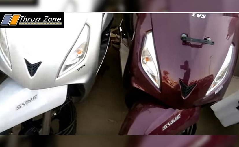 2017 TVS Jupiter Spied In Dealerships
