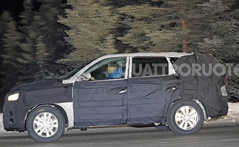 2018 ssangyong rexton spied