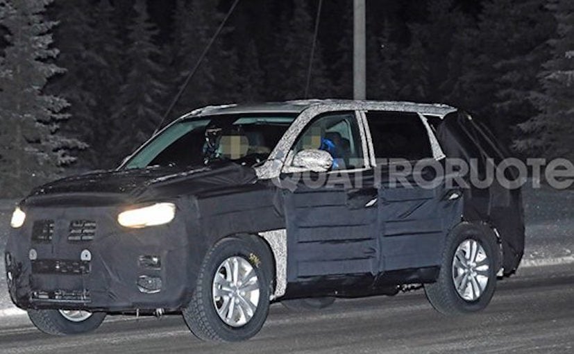 2018 ssangyong rexton spied