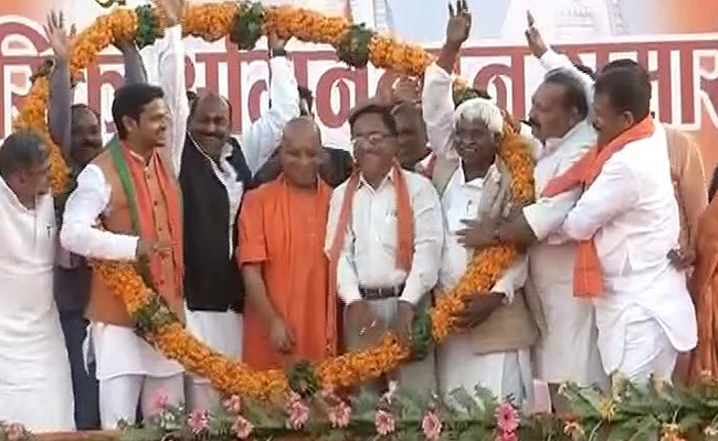 From Yogi Adityanath To Aditya Nath Yogi, The Uttar Pradesh Chief Minister Returns Home