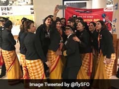 Air India Says All-Woman Flight To San Francisco And Back Is New World Record