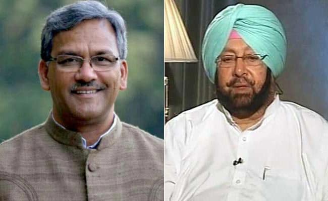 Punjab and Uttarakhand Chief Ministers To Call On PM Narendra Modi, President Pranab Mukherjee Today