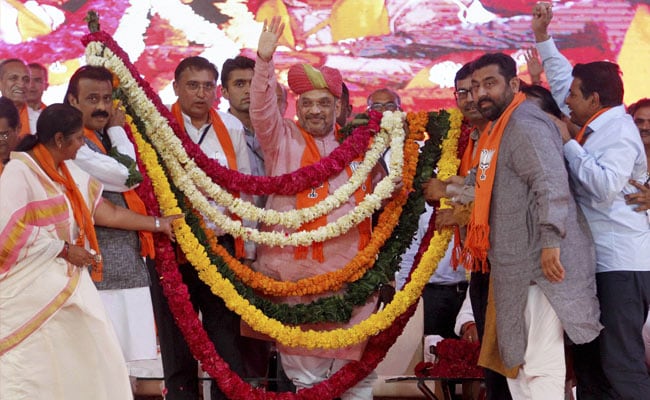 'Victory In November,' Says Amit Shah, Shutting Early Gujarat Poll Talk